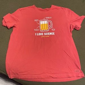 Life is Good Brewer Science T-shirt